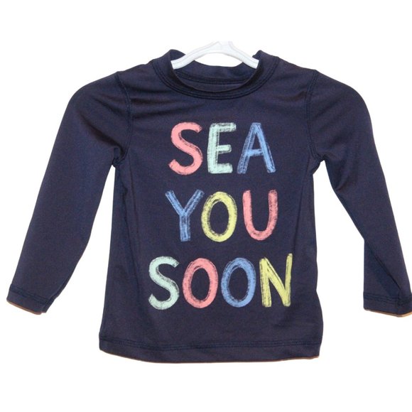 3/$20 🏷 Cat & Jack Rashguard Size 12m - Picture 1 of 2